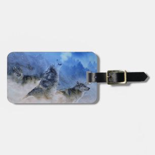 Wolf Spirits Luggage Tag
