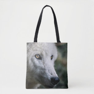 Wolf Stare Tote Bag