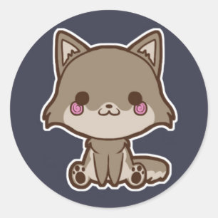 Wolf Sticker