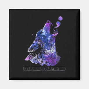 Wolf Still Here Still Fighting Suicide Prevention Magnet