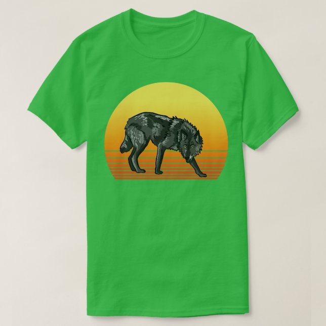 Wolf Sun T-Shirt (Design Front)