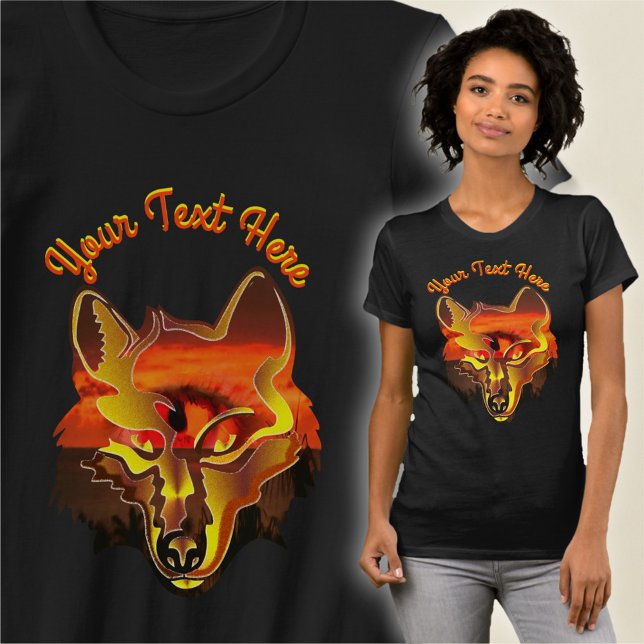 Wolf Sunset Eye 2106 T-Shirt (Creator Uploaded)