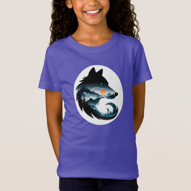 Wolf Sunset T-Shirt (Front)