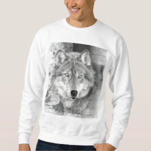 Wolf Sweatshirt, Unisex - for men or women Sweatshirt