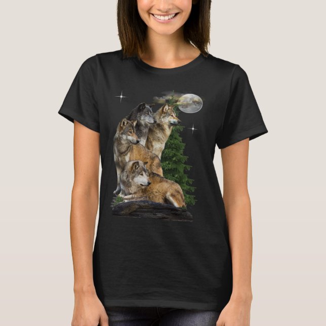 wolf t-shirts (Front)