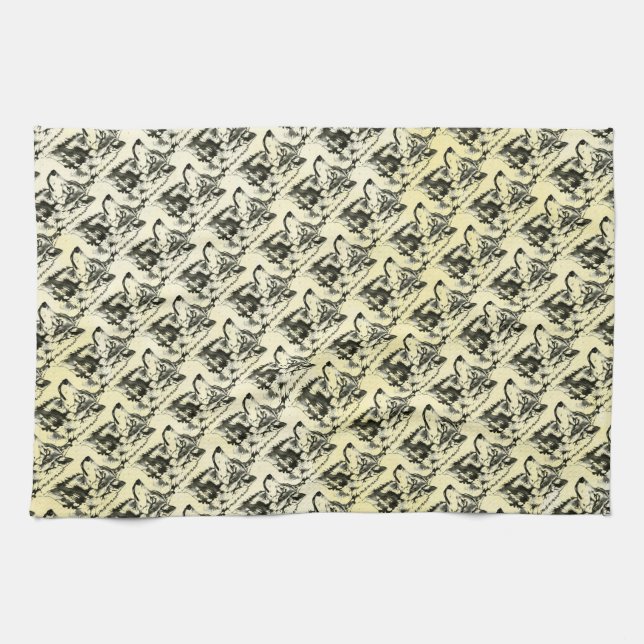 Wolf Tea Towel (Horizontal)