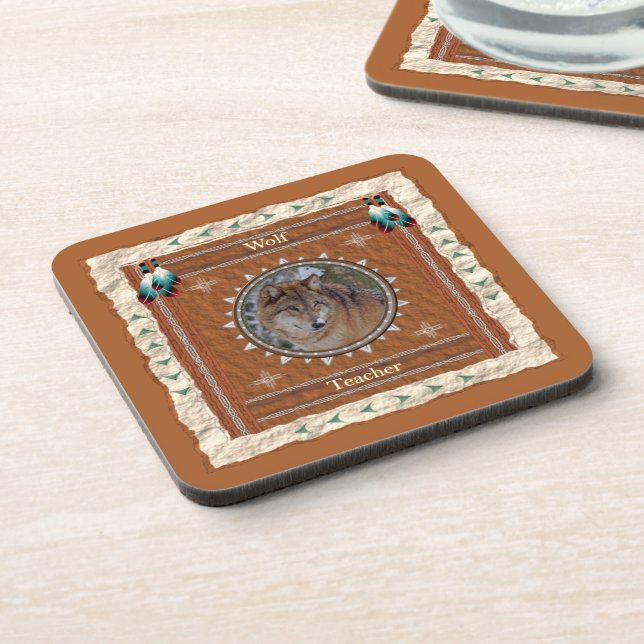 Wolf Teacher Energy Coaster (Left Side)