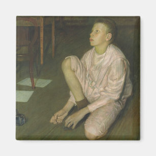 Wolf, the Son of the Artist, 1900 Magnet