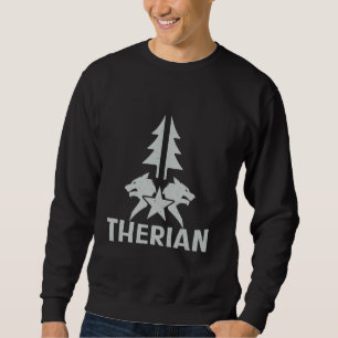 Wolf Therian Animal Proud Furry Alter Kin Otherkin Sweatshirt