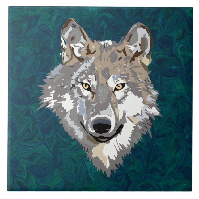 wolf tile (Front)