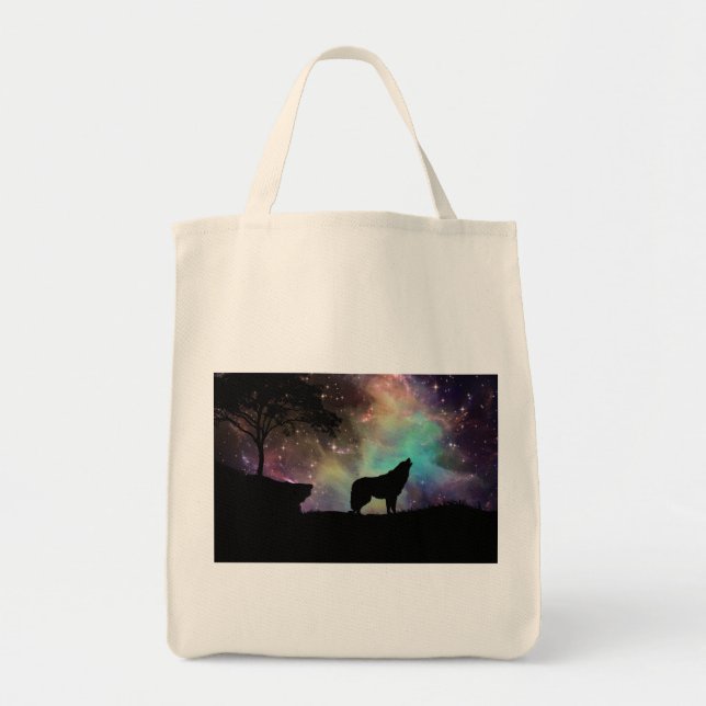 Wolf Tote Bag (Front)