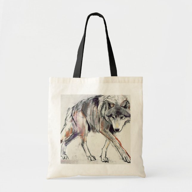 Wolf Tote Bag (Front)