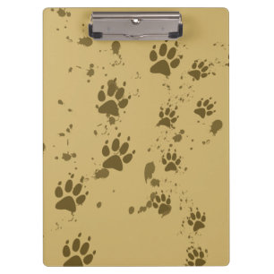 Wolf Tracks Clipboard