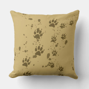 Wolf Tracks Cushion