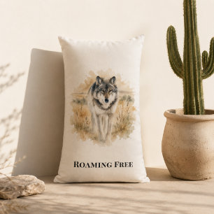 Wolf Trail Southwest Room Accent Lumbar Cushion