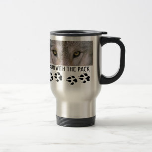 WOLF TRAVEL COFFEE MUG