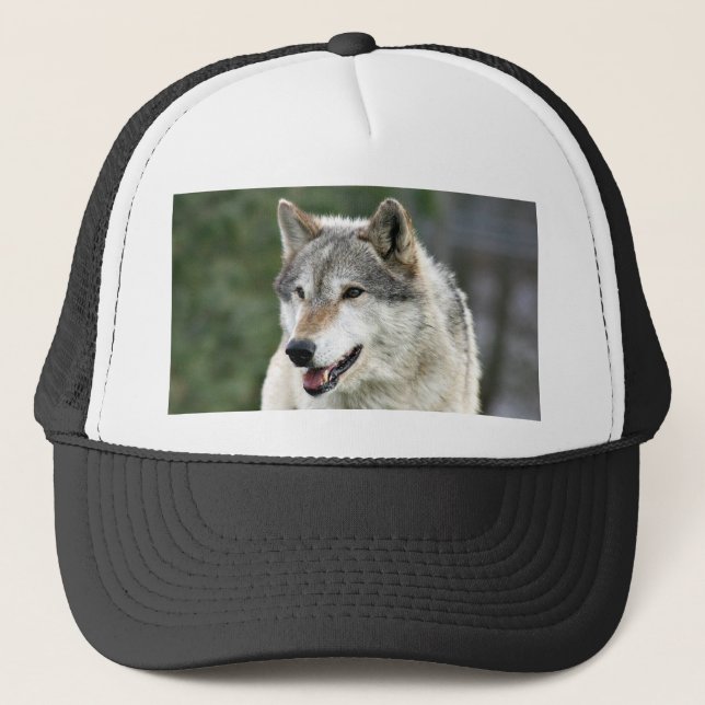 Wolf Trucker Hat (Front)
