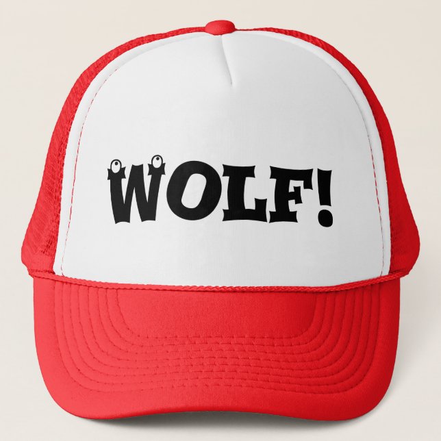 Wolf! Trucker Hat (Front)