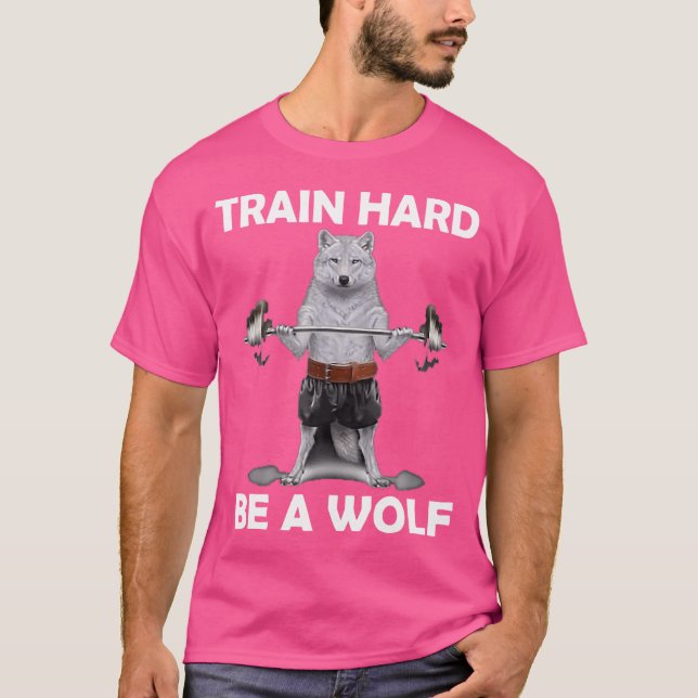Wolf Weightlifting T-Shirt (Front)