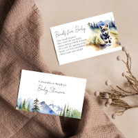 Wolf wild adventurre baby shower books request