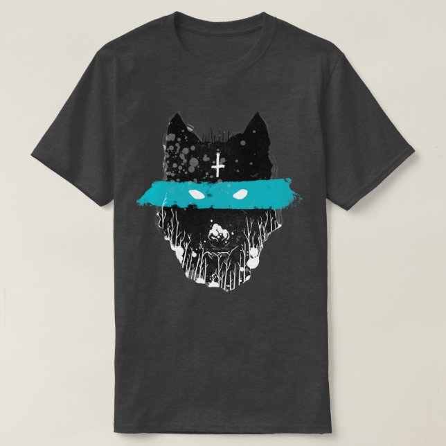 Wolf Wild Cult T-Shirt (Design Front)