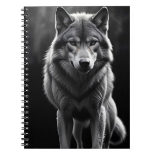 Wolf Wildlife Majestic Nature Life Art Wallpaper Notebook