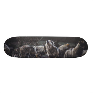 Wolf Wolf Wolf Skateboard