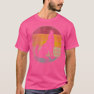 Wolf Wolves Hiking Mountain National Park Vintage T-Shirt