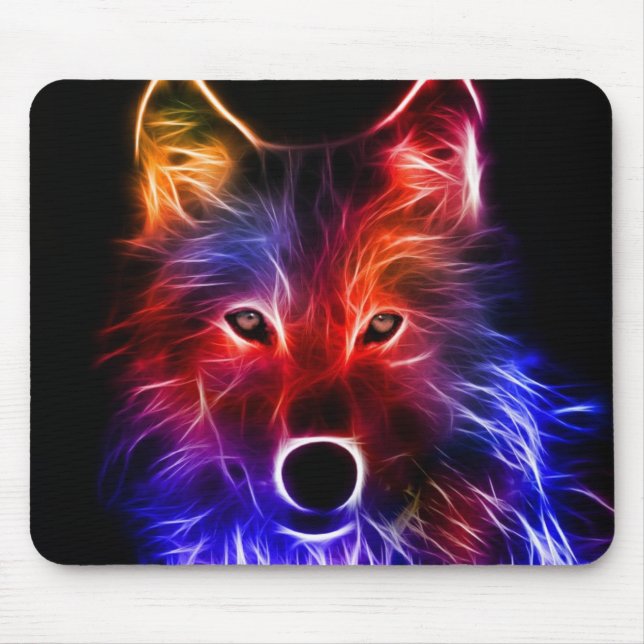 Wolf Wonder Mouse Pad (Front)
