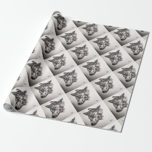 Wolf Wrapping Paper