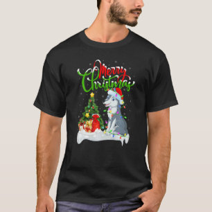 Wolf  Xmas Decorations Santa Wolf Christmas T-Shirt
