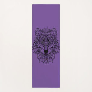 Wolf Yoga Mat, Home Exercise Mats for Pilates