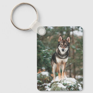 Wolfdog Key Ring