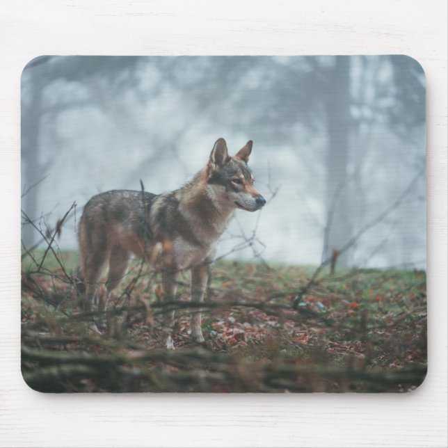Wolfdog Mouse Pad (Front)
