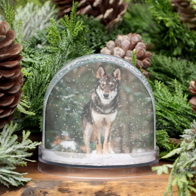 Wolfdog Snowglobe (Winter)