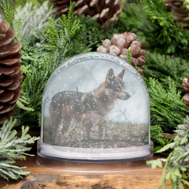 Wolfdog Snowglobe (Winter)