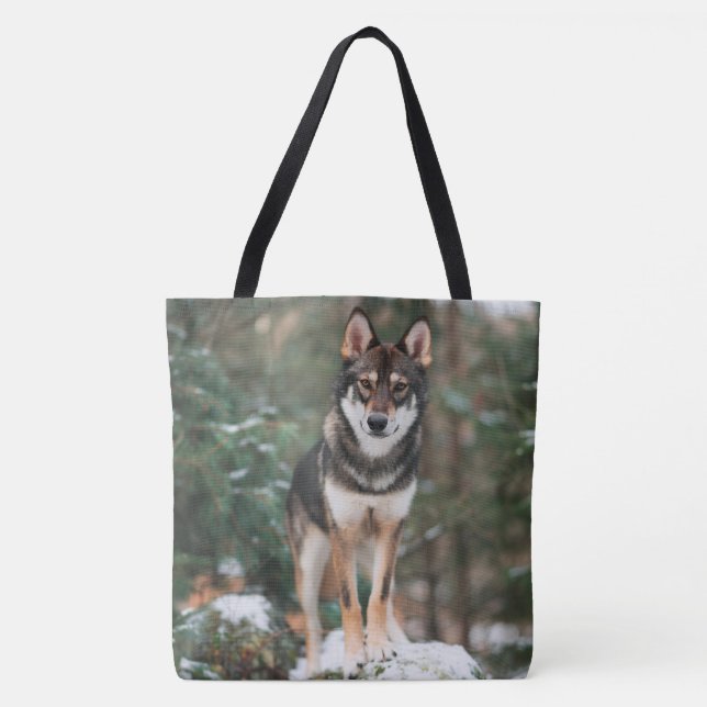 Wolfdog Tote Bag (Front)