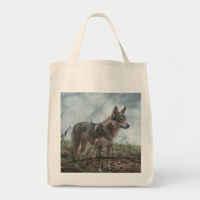 Wolfdog Tote Bag (Front)