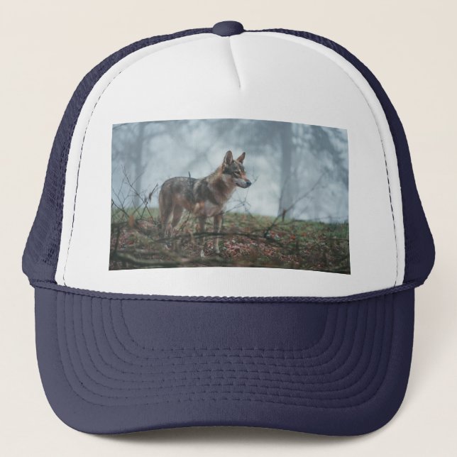 Wolfdog  trucker hat (Front)