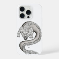 Wolfdragon black and white Design