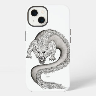 Wolfdragon black and white design iPhone 13 case