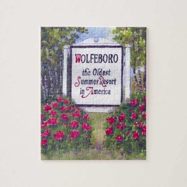 WOLFEBORO NH PUZZLE (Vertical)