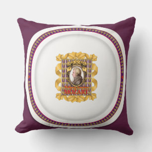 Wolfgang Amadeus Mozart Cushion