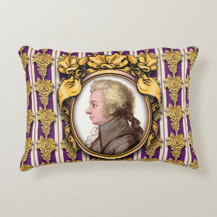 Wolfgang Amadeus Mozart Decorative Cushion
