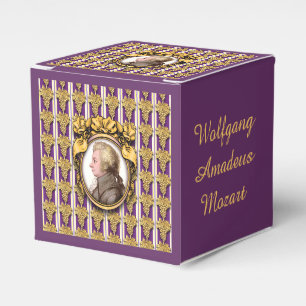 Wolfgang Amadeus Mozart Favour Box