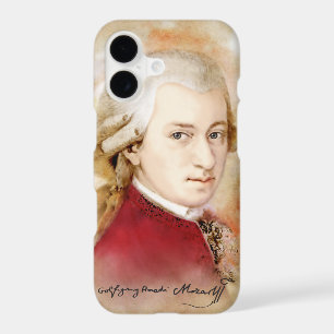 Wolfgang Amadeus Mozart im Aquarell Stil