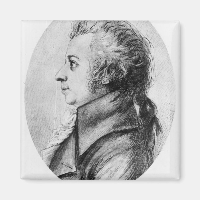 Wolfgang Amadeus Mozart Magnet (Front)