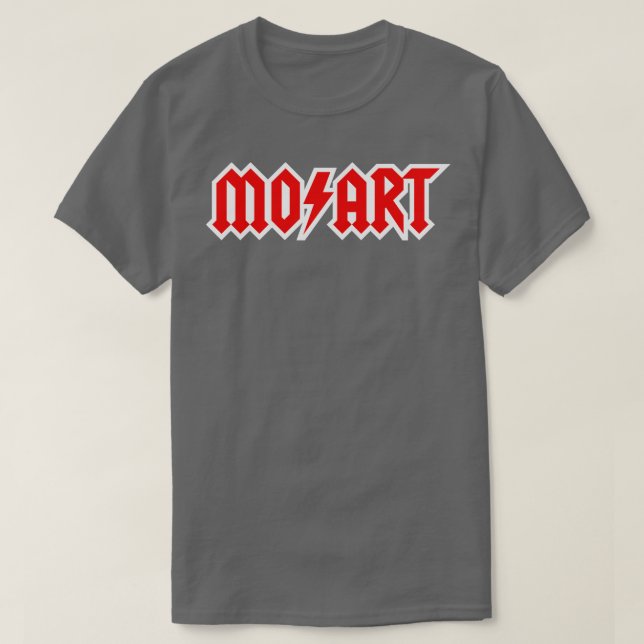 Wolfgang Amadeus Mozart music Classical music Hard T-Shirt (Design Front)
