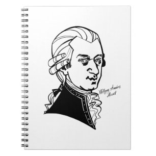 Wolfgang Amadeus Mozart Notebook