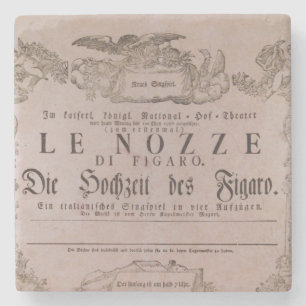 Wolfgang Amadeus Mozart, Oper – Le nozze di Figaro Stone Coaster
